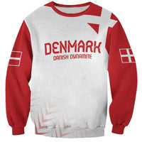 Custom Denmark Football Sweatshirt Come On Danish Dynamite - Wonder Print Shop