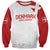 Custom Denmark Football Sweatshirt Come On Danish Dynamite - Wonder Print Shop