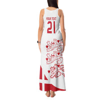 Custom Denmark Football Tank Maxi Dress Come On Danish Dynamite - Wonder Print Shop