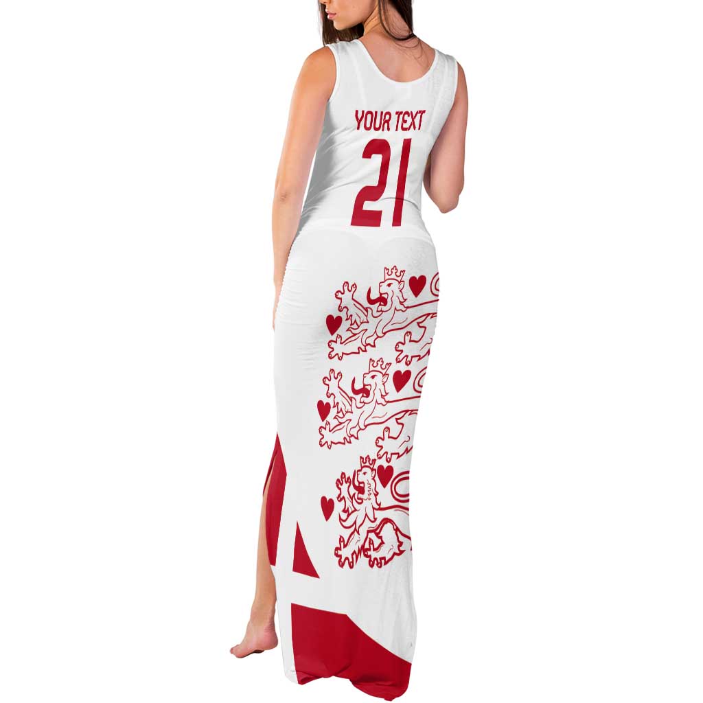 Custom Denmark Football Tank Maxi Dress Come On Danish Dynamite - Wonder Print Shop
