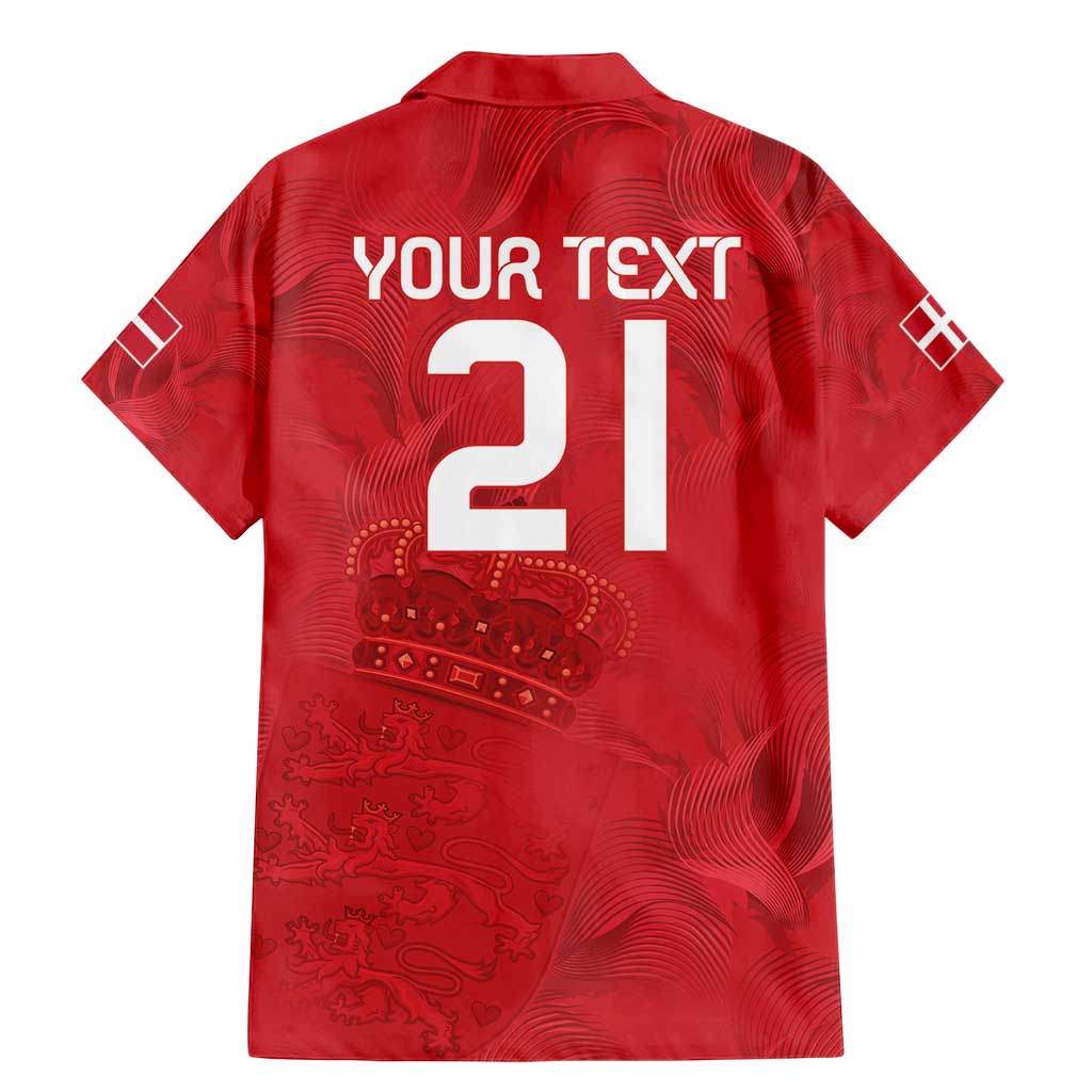 Custom Denmark Football Family Matching Mermaid Dress and Hawaiian Shirt With Coat of Arm LT9 - Wonder Print Shop