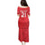Custom Denmark Football Puletasi With Coat of Arm - Wonder Print Shop