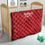 Custom Denmark Football Quilt With Coat of Arm - Wonder Print Shop