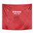 Custom Denmark Football Tapestry With Coat of Arm - Wonder Print Shop