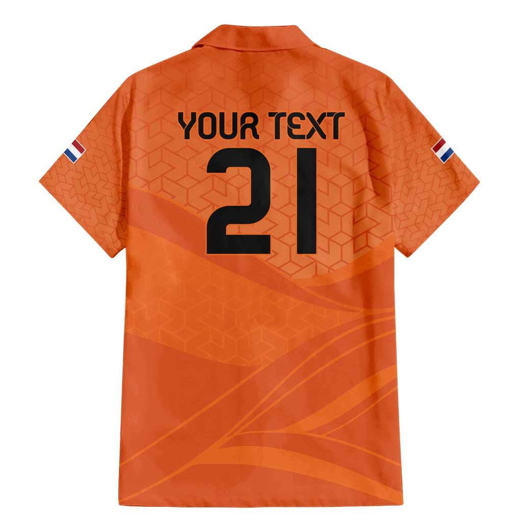 Custom Netherlands Oranje Football Family Matching Mermaid Dress and Hawaiian Shirt Come On Het Nederlands Elftal LT9 - Wonder Print Shop