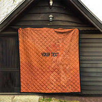 Custom Netherlands Oranje Football Quilt Come On Het Nederlands Elftal - Wonder Print Shop