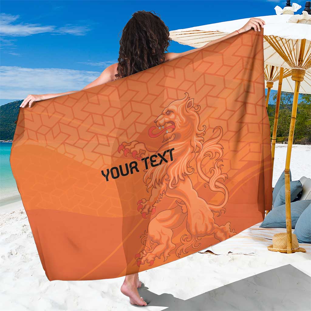 Custom Netherlands Oranje Football Sarong Come On Het Nederlands Elftal - Wonder Print Shop