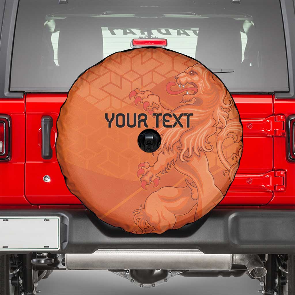 Custom Netherlands Oranje Football Spare Tire Cover Come On Het Nederlands Elftal - Wonder Print Shop