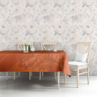 Custom Netherlands Oranje Football Tablecloth Come On Het Nederlands Elftal - Wonder Print Shop