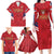 Custom Serbia Football Family Matching Long Sleeve Bodycon Dress and Hawaiian Shirt Fudbalska reprezentacija Srbije LT9 - Wonder Print Shop