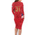 Custom Serbia Football Family Matching Long Sleeve Bodycon Dress and Hawaiian Shirt Fudbalska reprezentacija Srbije LT9 - Wonder Print Shop