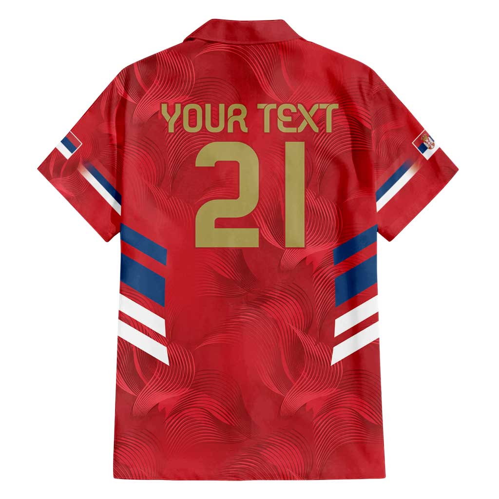 Custom Serbia Football Family Matching Tank Maxi Dress and Hawaiian Shirt Fudbalska reprezentacija Srbije - Wonder Print Shop