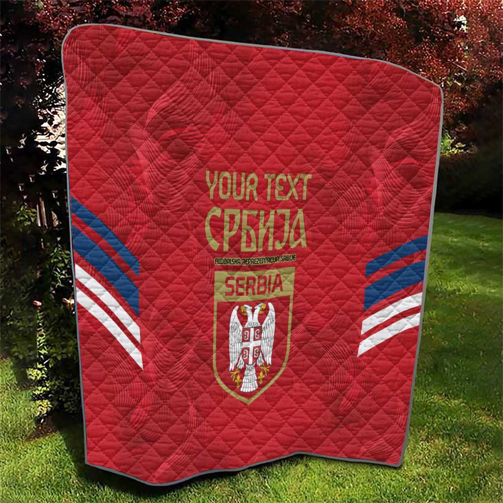 Custom Serbia Football Quilt Fudbalska reprezentacija Srbije - Wonder Print Shop