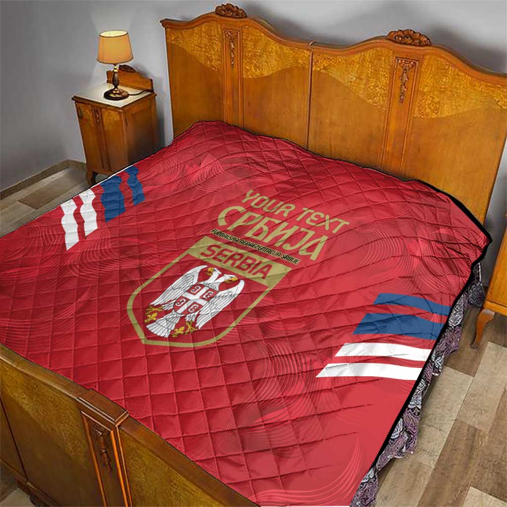 Custom Serbia Football Quilt Fudbalska reprezentacija Srbije - Wonder Print Shop