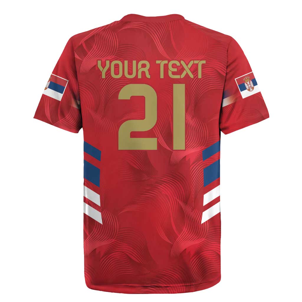Custom Serbia Football Rugby Jersey Fudbalska reprezentacija Srbije - Wonder Print Shop