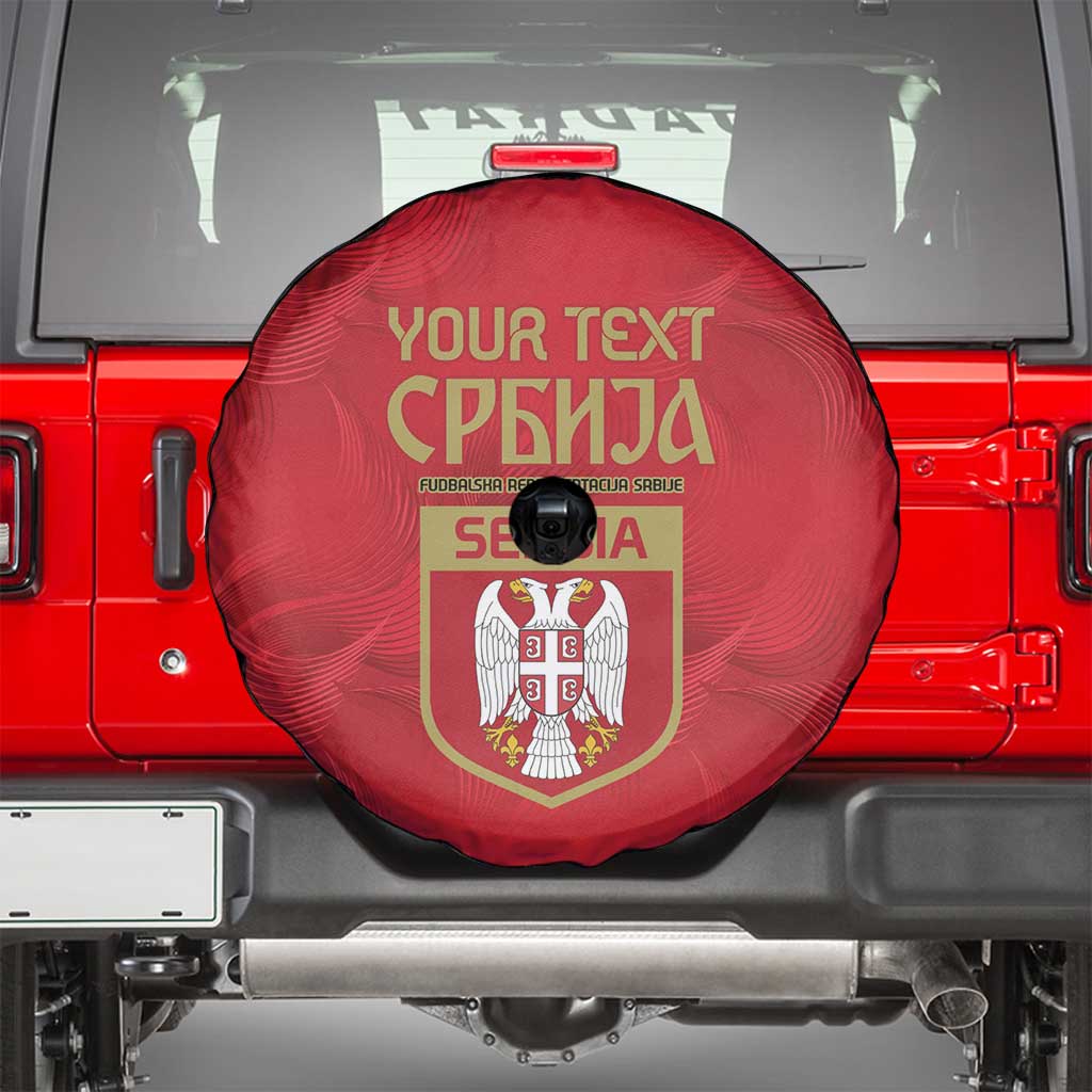 Custom Serbia Football Spare Tire Cover Fudbalska reprezentacija Srbije - Wonder Print Shop