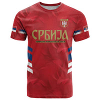 Custom Serbia Football T Shirt Fudbalska reprezentacija Srbije - Wonder Print Shop