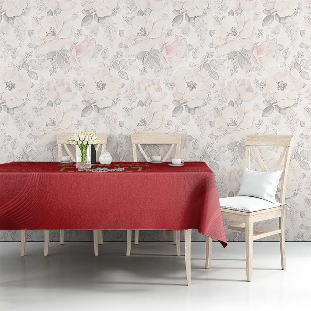 Custom Serbia Football Tablecloth Fudbalska reprezentacija Srbije - Wonder Print Shop