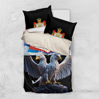 Serbia Silver Double-headed Eagle Bedding Set LT9 - Wonder Print Shop