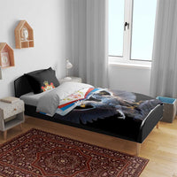 Serbia Silver Double-headed Eagle Bedding Set LT9 - Wonder Print Shop