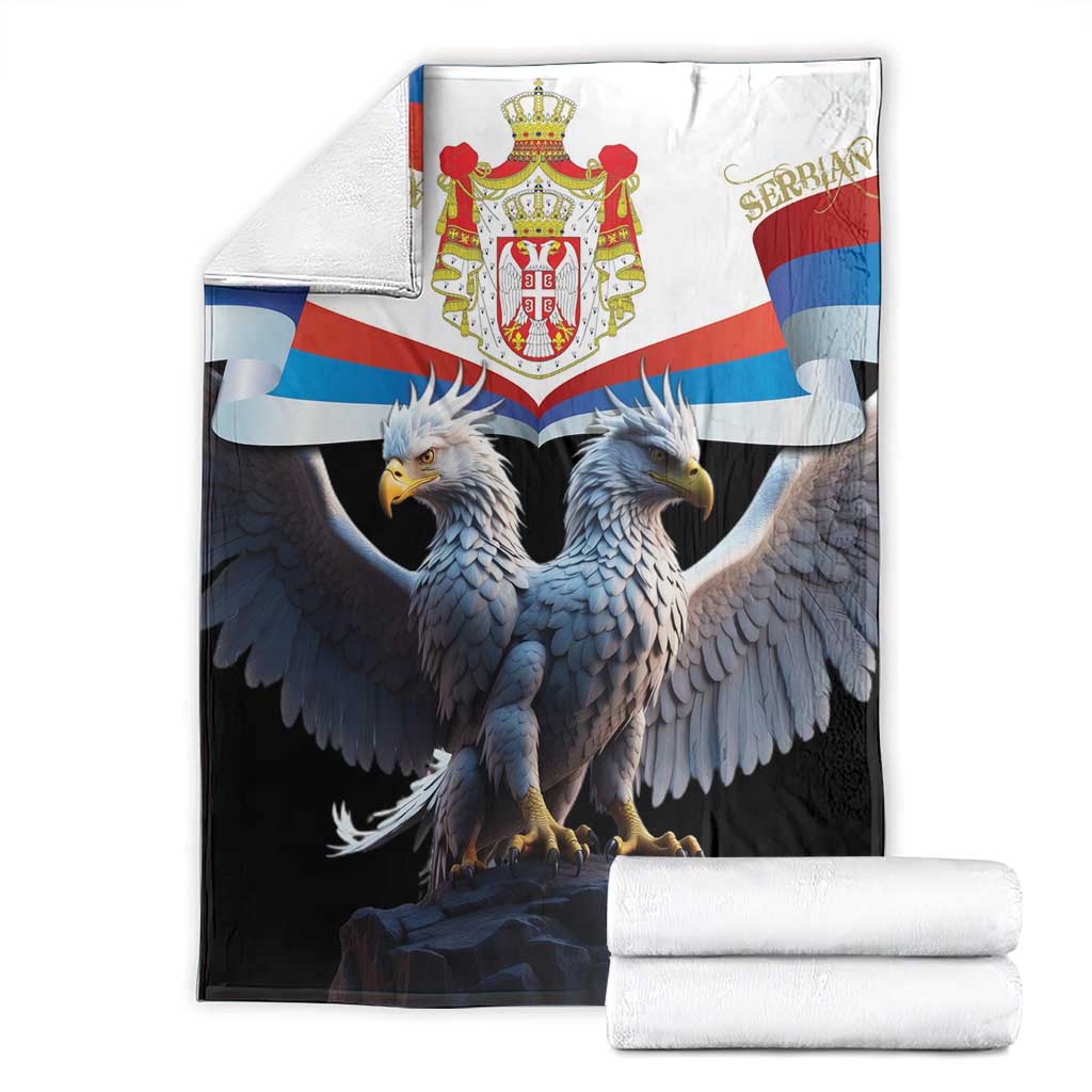 Serbia Silver Double-headed Eagle Blanket