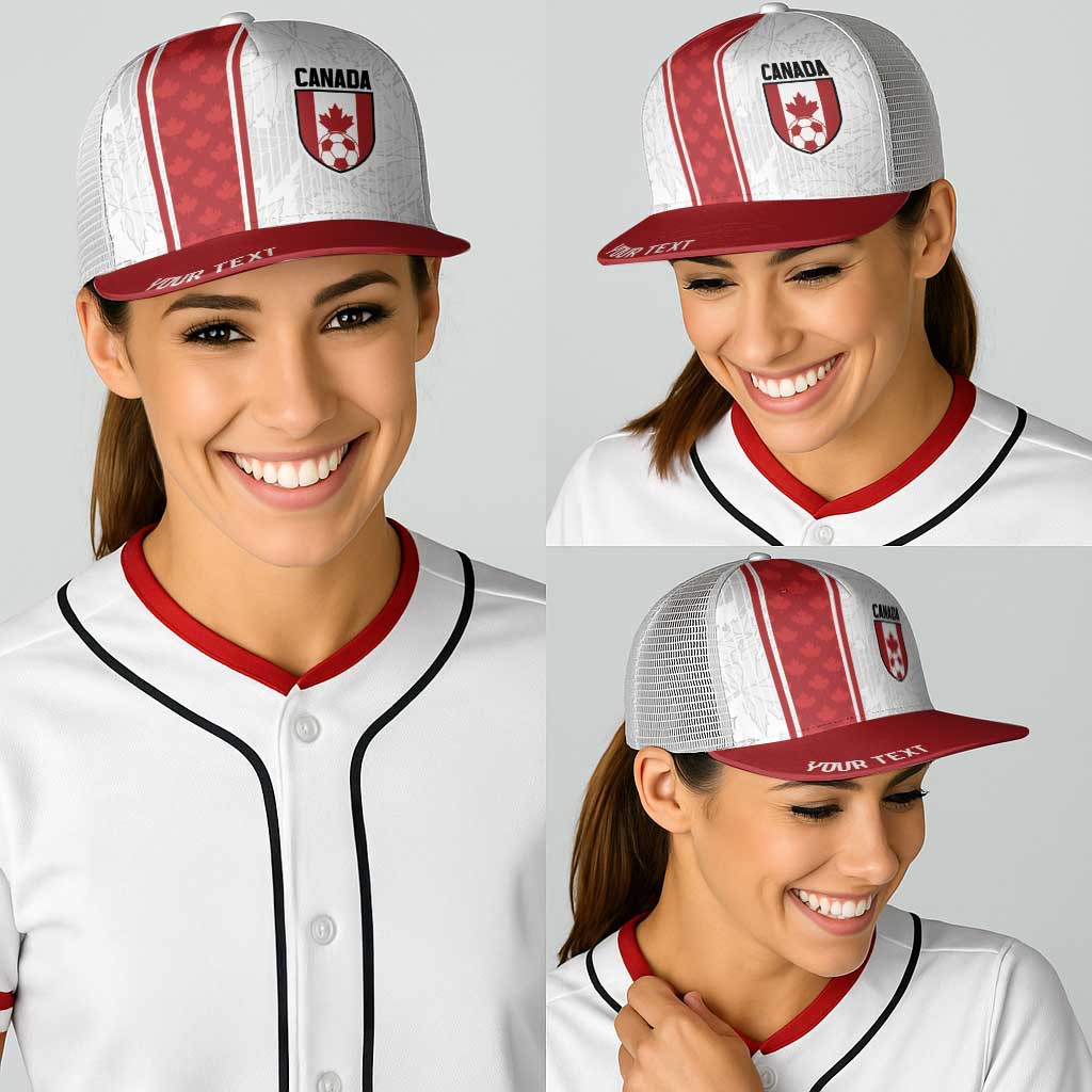 Personalized Canada Our Game Now Baseball Net Cap Let's Go Canada Victory World Football