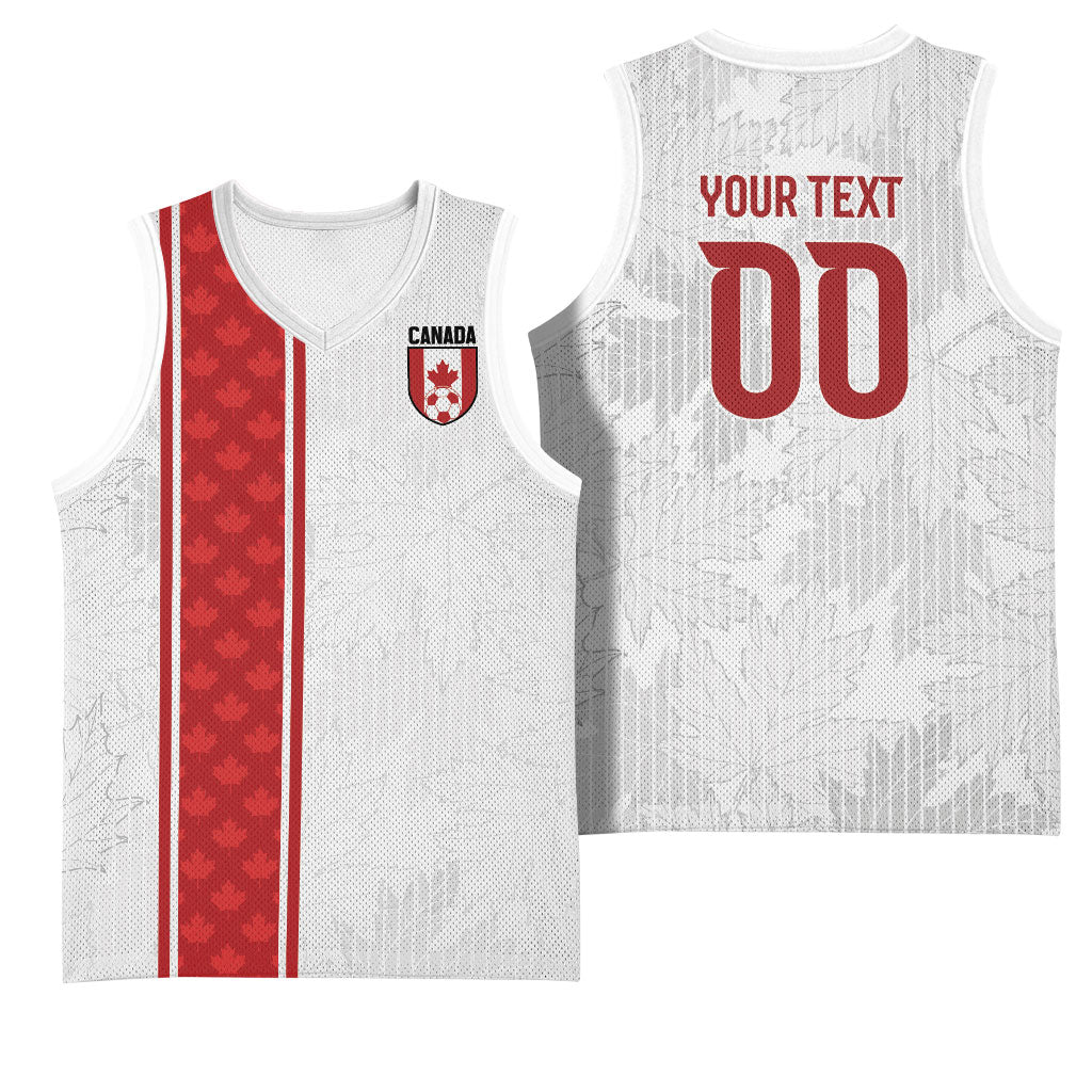 Custom Canada Our Game Now Basketball Jersey Let's Go Canada Victory World Football