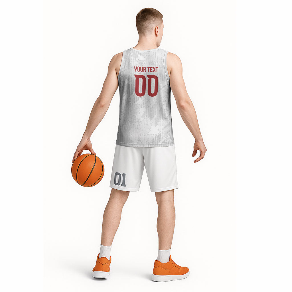 Custom Canada Our Game Now Basketball Jersey Let's Go Canada Victory World Football