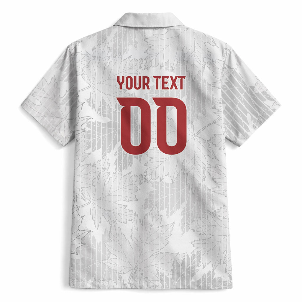 Custom Canada Our Game Now Hawaiian Shirt Let's Go Canada Victory World Football