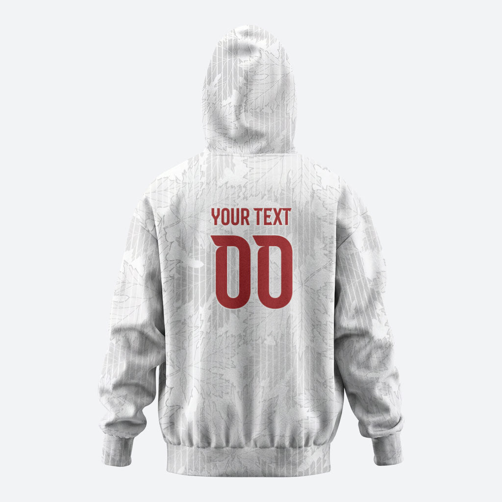 Custom Canada Our Game Now Hoodie Let's Go Canada Victory World Football