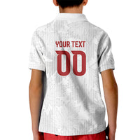 Custom Canada Our Game Now Kid Polo Shirt Let's Go Canada Victory World Football