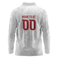 Custom Canada Our Game Now Long Sleeve Polo Shirt Let's Go Canada Victory World Football