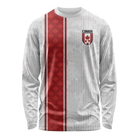 Custom Canada Our Game Now Long Sleeve Shirt Let's Go Canada Victory World Football