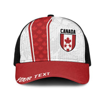 Personalized Canada Our Game Now Mesh Trucker Cap Let's Go Canada Victory World Football