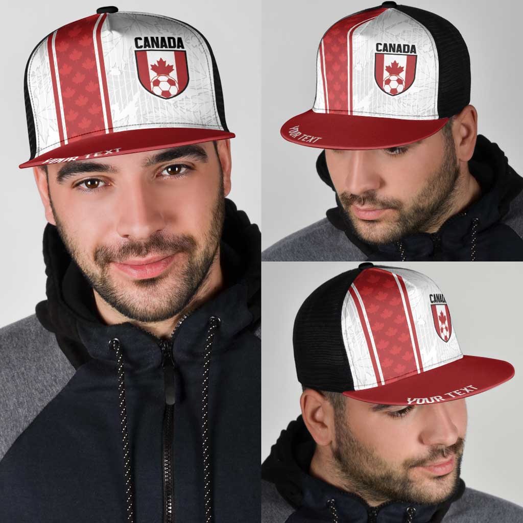 Personalized Canada Our Game Now Mesh Trucker Cap Let's Go Canada Victory World Football