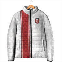 Custom Canada Our Game Now Padded Jacket Let's Go Canada Victory World Football