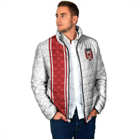 Custom Canada Our Game Now Padded Jacket Let's Go Canada Victory World Football