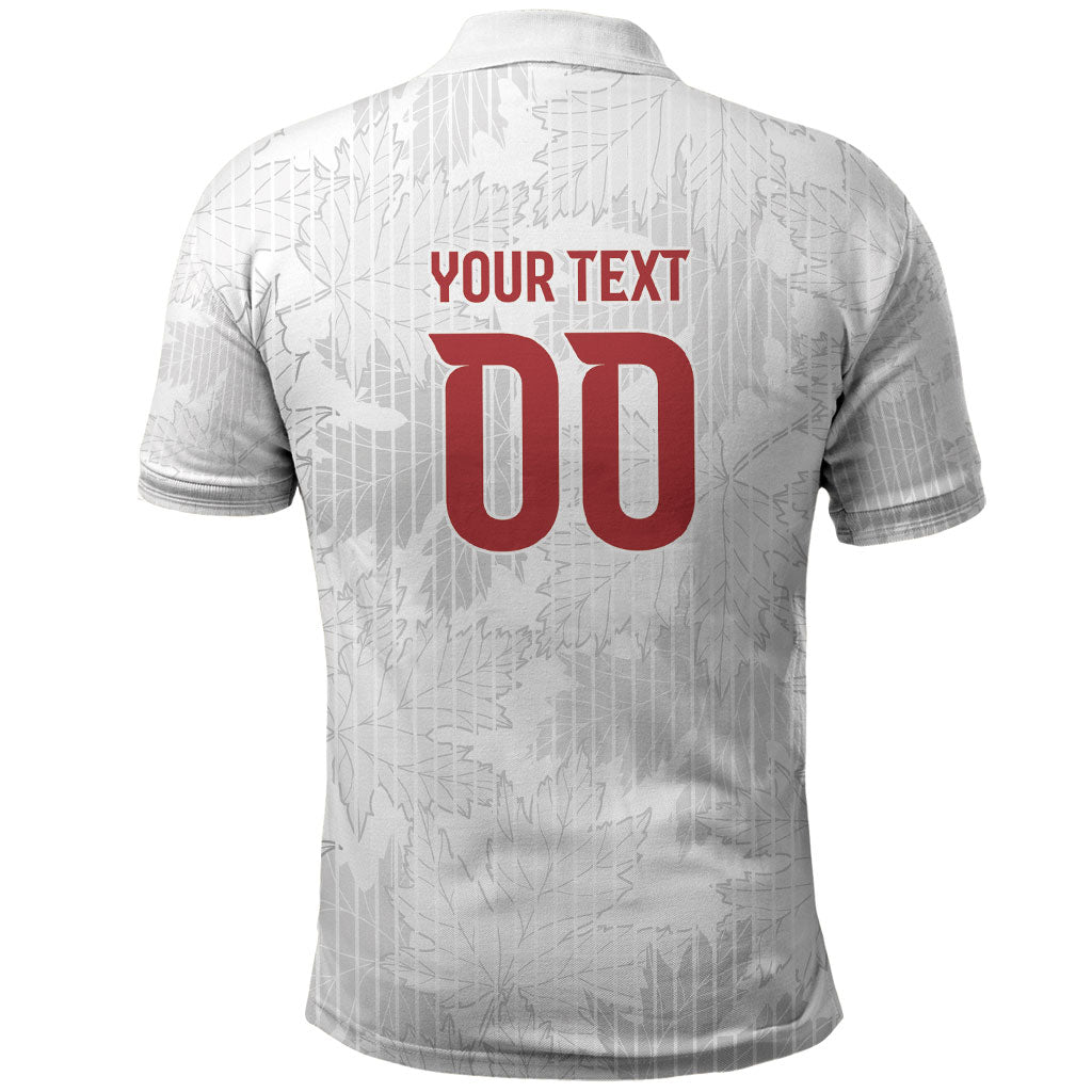 Custom Canada Our Game Now Polo Shirt Let's Go Canada Victory World Football