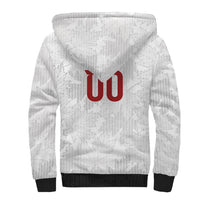 Custom Canada Our Game Now Sherpa Hoodie Let's Go Canada Victory World Football