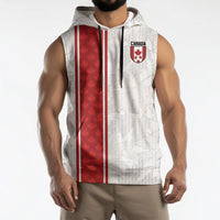 Custom Canada Our Game Now Sleeveless Hoodie Let's Go Canada Victory World Football