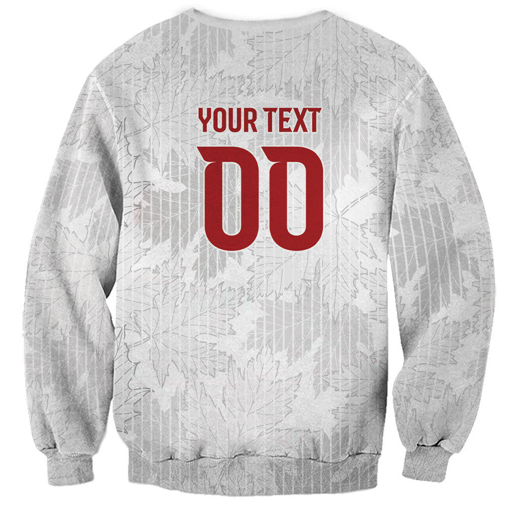 Custom Canada Our Game Now Sweatshirt Let's Go Canada Victory World Football