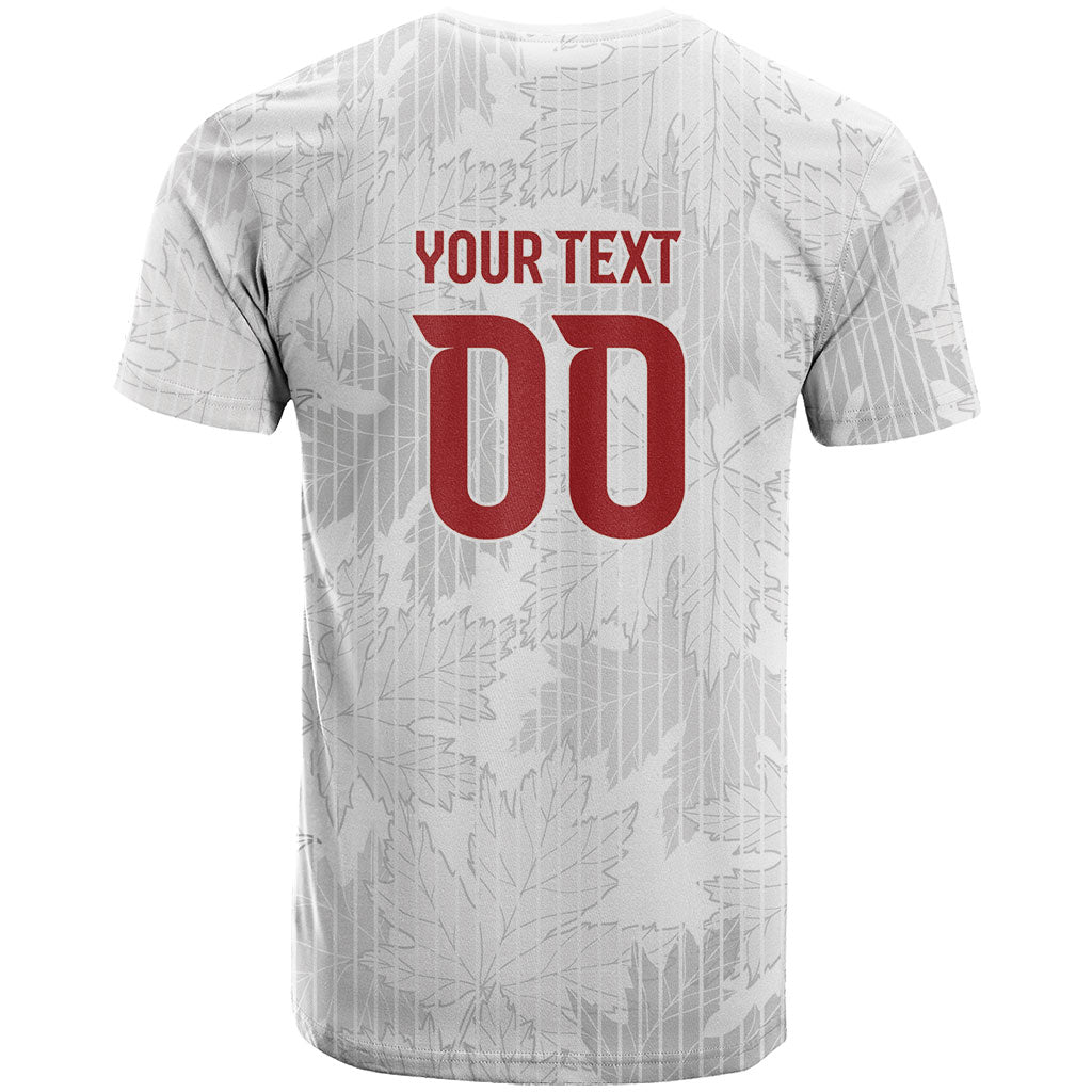 Custom Canada Our Game Now T Shirt Let's Go Canada Victory World Football