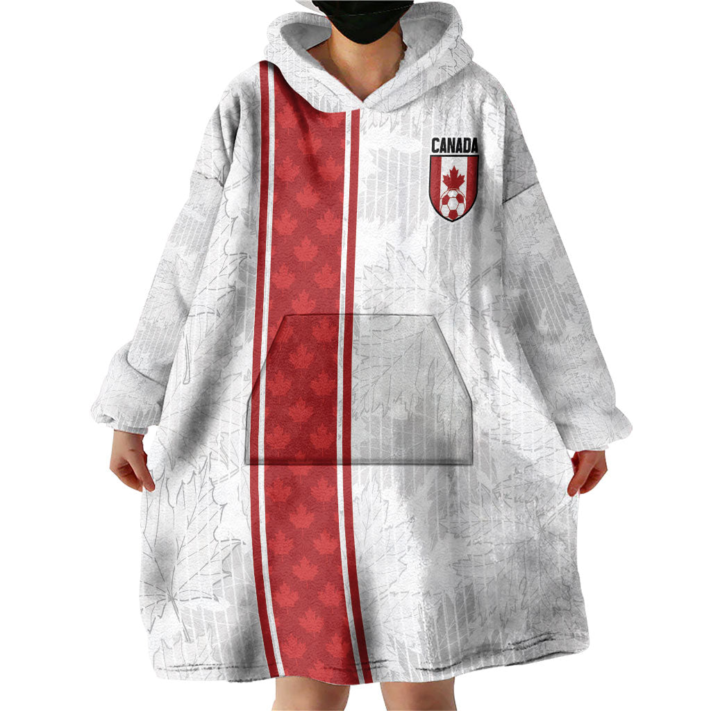 Custom Canada Our Game Now Wearable Blanket Hoodie Let's Go Canada Victory World Football