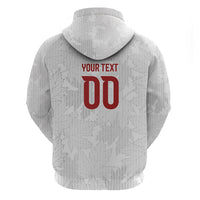 Custom Canada Our Game Now Zip Hoodie Let's Go Canada Victory World Football