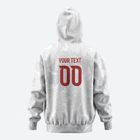 Custom Canada Our Game Now Zip Hoodie Let's Go Canada Victory World Football