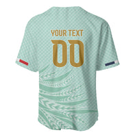 Custom France Coq Gaulois Heritage Baseball Jersey Allez les Bleus Aux Armes