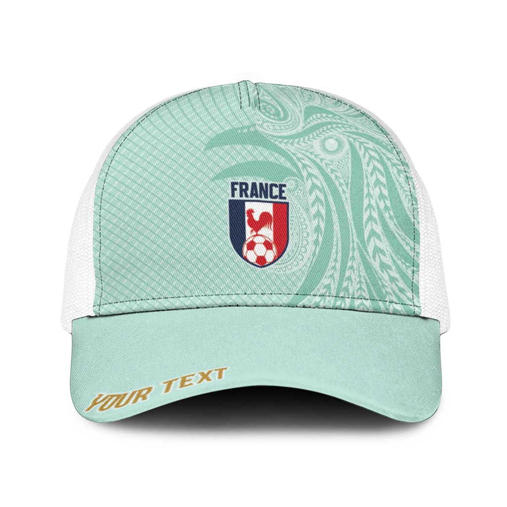 Personalized France Coq Gaulois Heritage Baseball Net Cap Allez les Bleus Aux Armes
