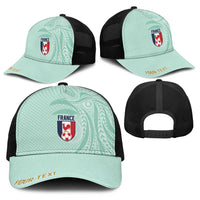 Personalized France Coq Gaulois Heritage Baseball Net Cap Allez les Bleus Aux Armes