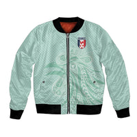 Custom France Coq Gaulois Heritage Bomber Jacket Allez les Bleus Aux Armes