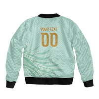 Custom France Coq Gaulois Heritage Bomber Jacket Allez les Bleus Aux Armes